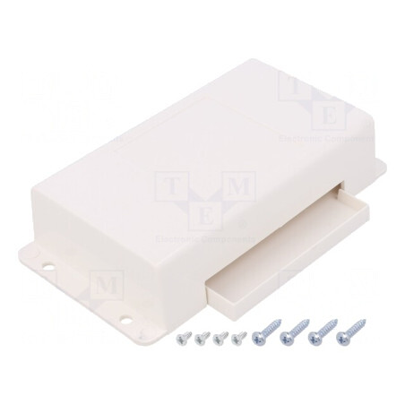 Carcasă Universală ABS Albă 38x133x30mm | Electronic-mag.ro | Componente Electronice