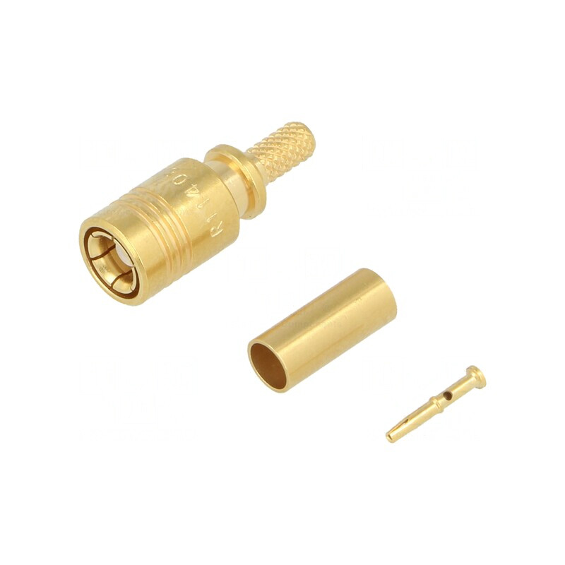 Mufă SMB Mamă Dreaptă 50Ω Crimpată 2.6mm RG174/RG179/RG316 | Electronic-mag.ro | Componente Electronice