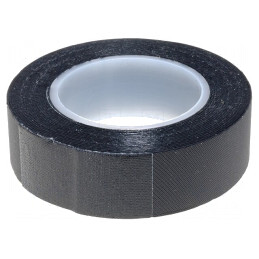 Bandă autoamalgamantă neagră 19mm 3m | Electronic-mag.ro | Componente Electronice