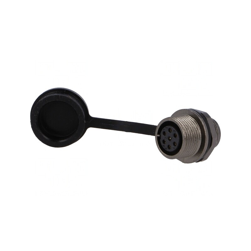 Soclu ST12 Mamă IP67 5A 125V pentru Lipire | Electronic-mag.ro | Componente Electronice