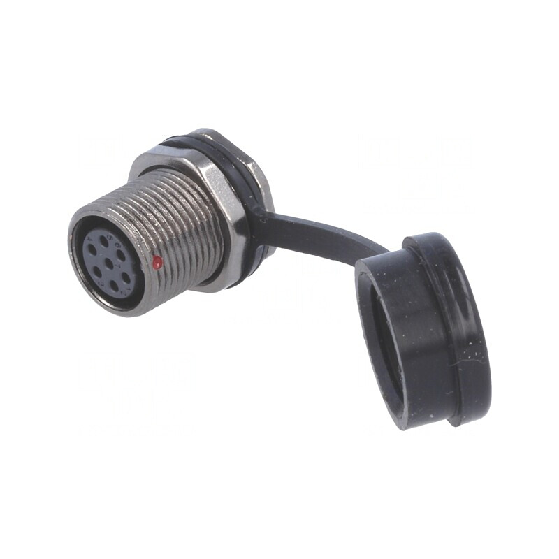 Soclu ST12 mamă PIN 7 IP67 125V 5A | Electronic-mag.ro | Componente Electronice Soclu ST12 mamă PIN 7 IP67 125V 5A | Electronic-mag.ro | Componente Electronice