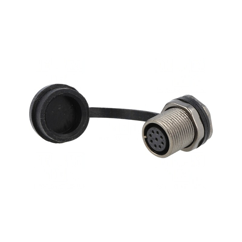 Soclu ST12 mamă 9 pini IP67 3A 125V | Electronic-mag.ro | Componente Electronice