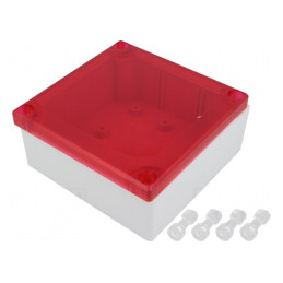 Carcasă Universală ABS Gri IP55 104x113x53mm | Electronic-mag.ro | Componente Electronice