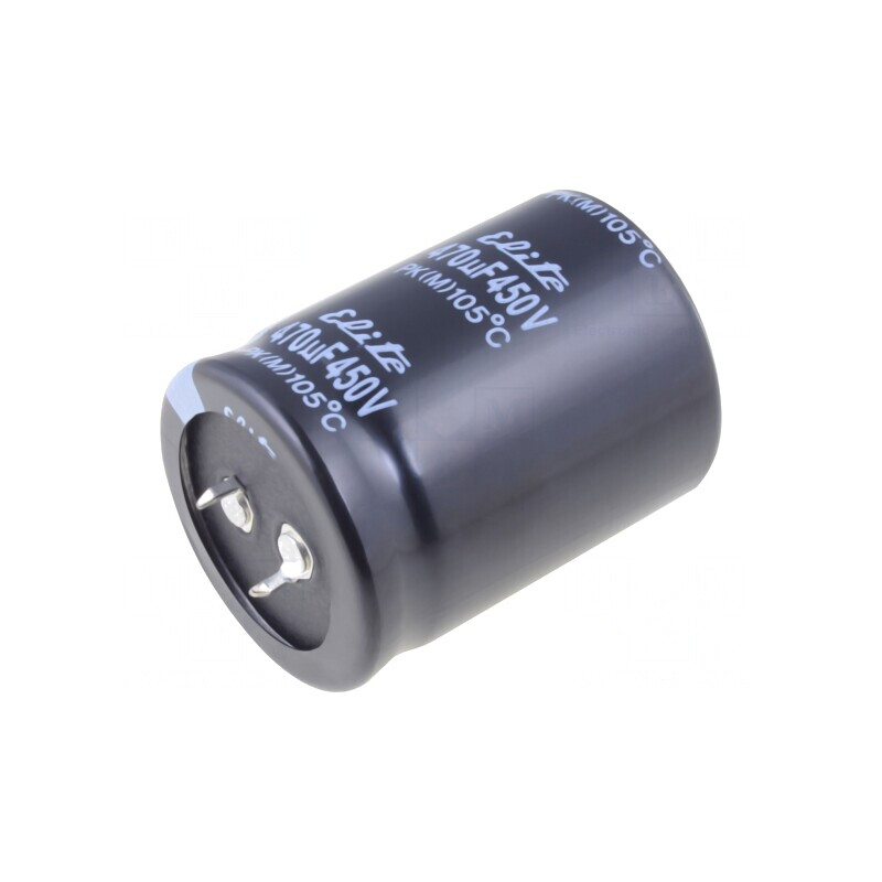 Condensator Electrolitic SNAP-IN 470uF 450V 35x45mm | Electronic-mag.ro | Componente Electronice