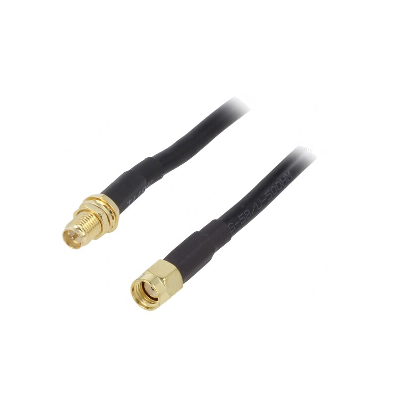 Cablu Coaxial 50Ω 2m RP-SMA Tată-Mamă Negru | Electronic-mag.ro | Componente Electronice Cablu Coaxial 50Ω 2m RP-SMA Tată-Mamă Negru | Electronic-mag.ro | Componente Electronice