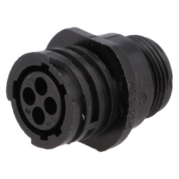 Mufă mamă 4 PIN CPC Series 1 pe cablu | Electronic-mag.ro | Componente Electronice