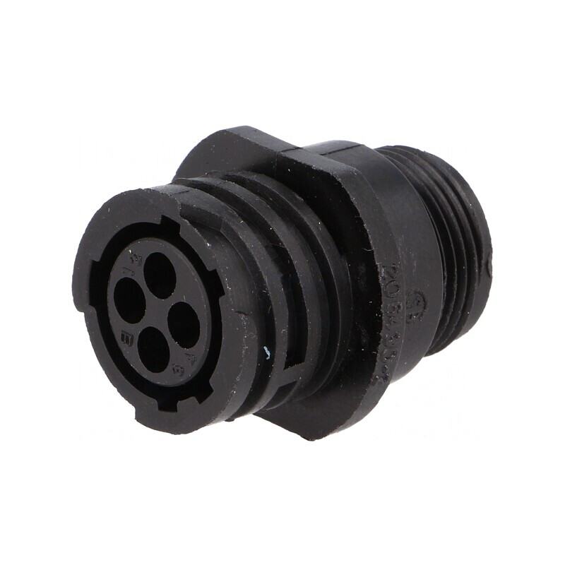 Mufă mamă 4 PIN CPC Series 1 pe cablu | Electronic-mag.ro | Componente Electronice