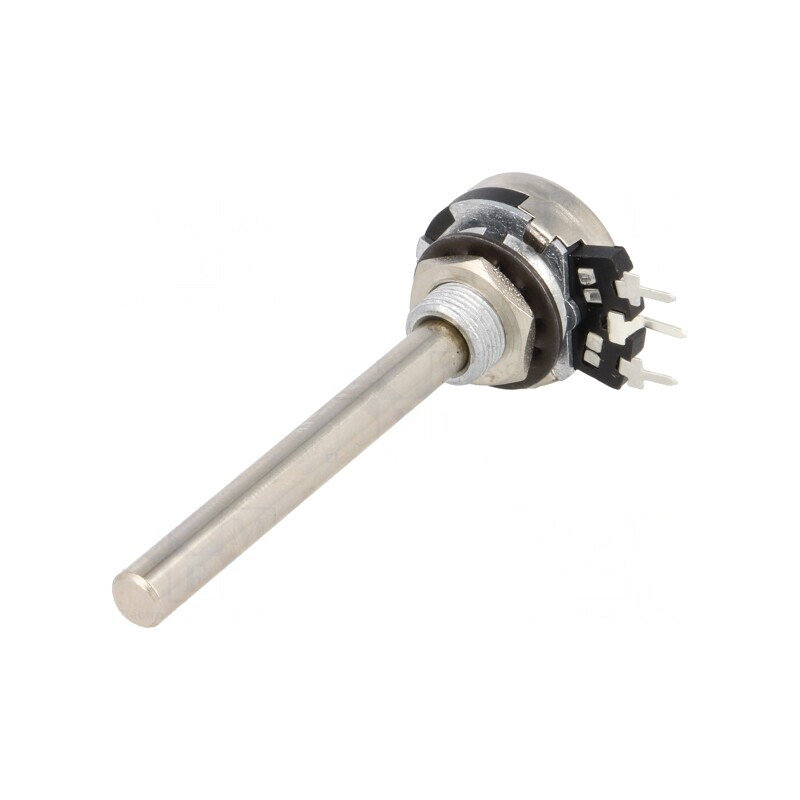 Potentiometru axial 2,5kΩ 200mW THT 6mm metalic | Electronic-mag.ro | Componente Electronice