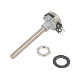 Potentiometru axial 4.7kΩ 200mW THT 6mm metalic | Electronic-mag.ro | Componente Electronice