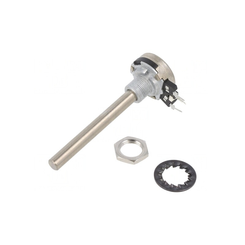 Potentiometru axial 4.7kΩ 200mW THT 6mm metalic | Electronic-mag.ro | Componente Electronice