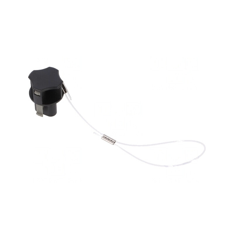 Capac Protecție Conectori Mamă Negru | Electronic-mag.ro | Componente Electronice
