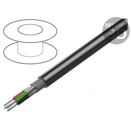 Cablu RS232/RS423 4x24AWG 305m PVC Crom | Electronic-mag.ro | Componente Electronice