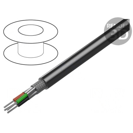 Cablu RS232/RS423 4x24AWG 305m PVC Crom | Electronic-mag.ro | Componente Electronice