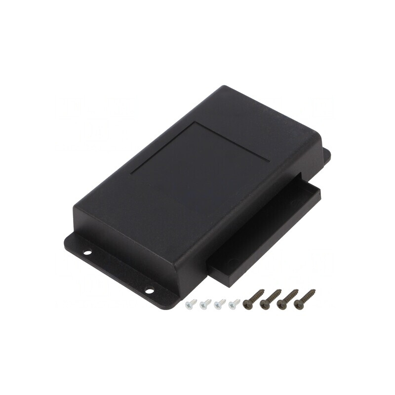 Carcasă Universală Neagră ABS 78x133x23 mm | Electronic-mag.ro | Componente Electronice