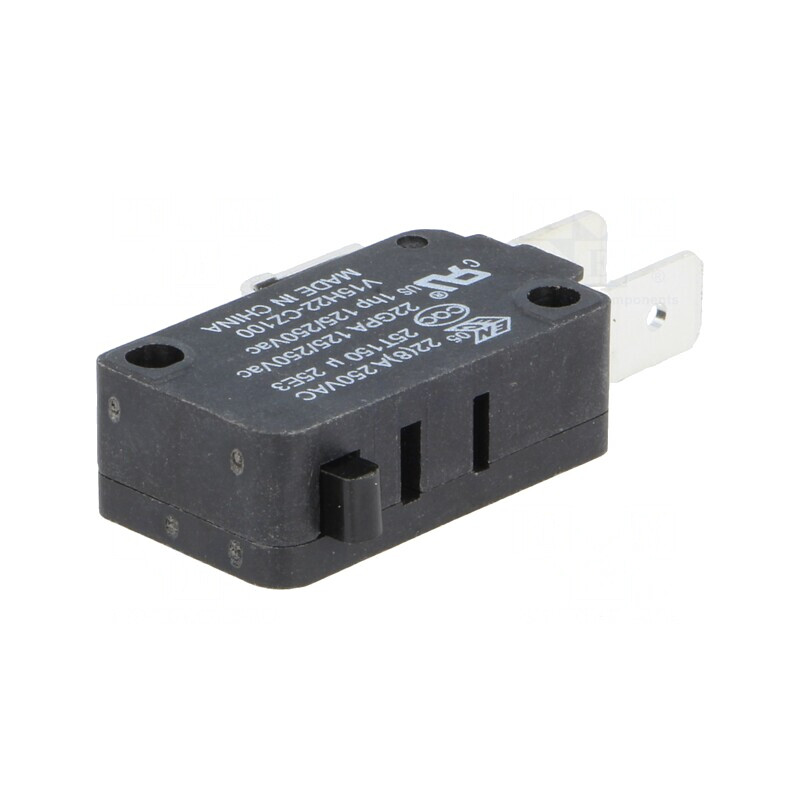 Microîntrerupător SNAP ACTION 22A fără manetă SPDT | Electronic-mag.ro | Componente Electronice