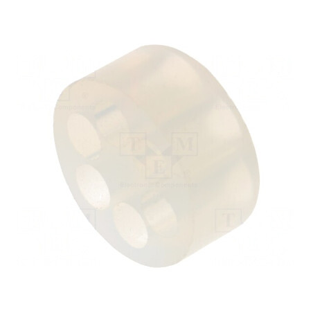 Insert Presetupă Silicon PG29 7,5mm 6 Orificii IP54 | Electronic-mag.ro | Componente Electronice