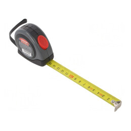Ruletă de Măsură 5m 19mm Clasa II | Electronic-mag.ro | Componente Electronice