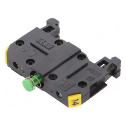 Element de contact 22mm ST22 pentru şină DIN NO | Electronic-mag.ro | Componente Electronice