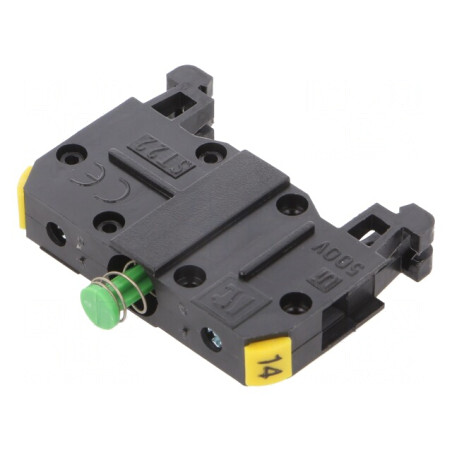Element de contact 22mm ST22 pentru şină DIN NO | Electronic-mag.ro | Componente Electronice