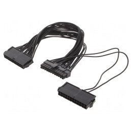 Cablu Alimentare ATX 24 Pin x2 0.3m | Electronic-mag.ro | Componente Electronice