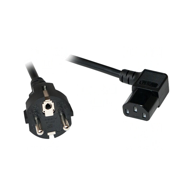 Cablu de Alimentare CEE 7/7 la IEC C13 2m Negru 10A 250V | Electronic-mag.ro | Componente Electronice Cablu de Alimentare CEE 7/7 la IEC C13 2m Negru 10A 250V | Electronic-mag.ro | Componente Electronice