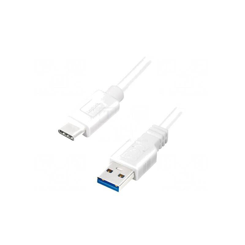 Cablu USB 3.2 USB-A la USB-C 2m Alb 5Gbps 15W | Electronic-mag.ro | Componente Electronice Cablu USB 3.2 USB-A la USB-C 2m Alb 5Gbps 15W | Electronic-mag.ro | Componente Electronice