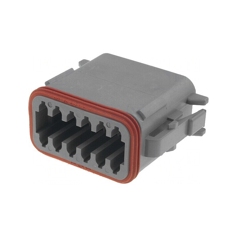 Conector DT 12-PIN Gri IP68 Mamă-Cablu | Electronic-mag.ro | Componente Electronice Conector DT 12-PIN Gri IP68 Mamă-Cablu | Electronic-mag.ro | Componente Electronice