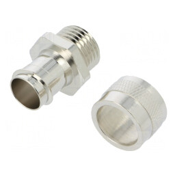 Conectori Finali Drepți Metrici din Alamă IP54 | Electronic-mag.ro | Componente Electronice