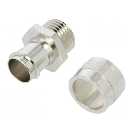 Conectori Finali Drepți Metrici din Alamă IP54 | Electronic-mag.ro | Componente Electronice