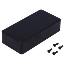 Carcasă Universală Neagră ABS 50x100x25mm | Electronic-mag.ro | Componente Electronice