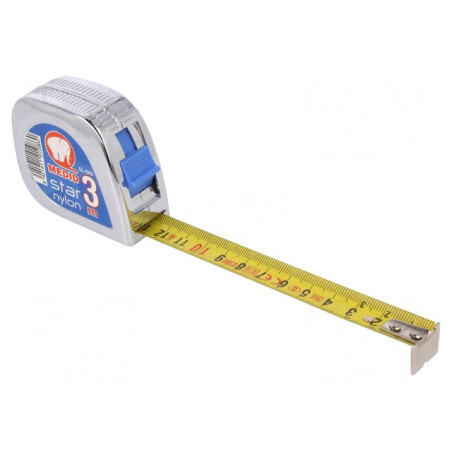 Ruletă de Măsură 3m 19mm ABS | Electronic-mag.ro | Componente Electronice