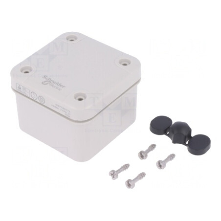 Carcasă universală ABS gri 74x74x54mm | Electronic-mag.ro | Componente Electronice