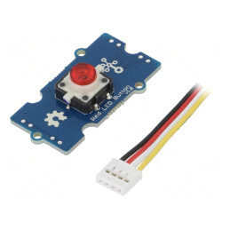 Buton LED Grove Roșu 4-wire | Electronic-mag.ro | Componente Electronice