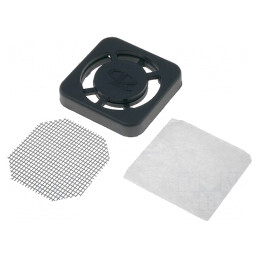 Protecție Plastic 40x40mm cu Șurub și Filtru EMI | Electronic-mag.ro | Componente Electronice