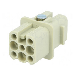 Conector HDC Inserturi Contact Mamă 8+7 PE Han D | Electronic-mag.ro | Componente Electronice