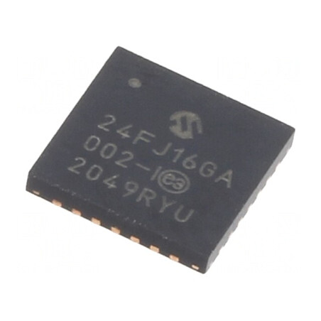 Microcontroler PIC24 16kB 32MHz 2-3.6V SMD QFN28 | Electronic-mag.ro | Componente Electronice