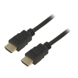 Cablu HDMI 1.4 3m Negru | Electronic-mag.ro | Componente Electronice