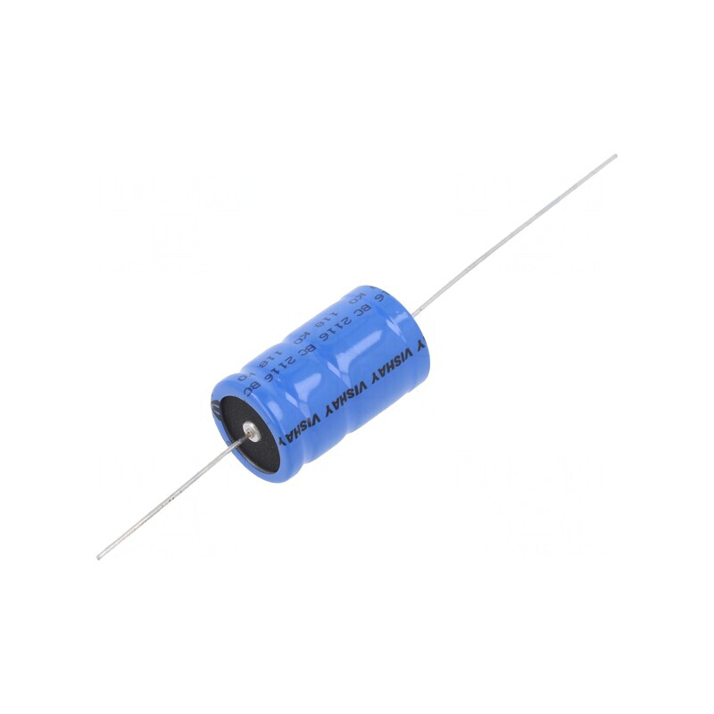 Condensator Electrolitic 220uF 100V THT Ø18x30mm | Electronic-mag.ro | Componente Electronice