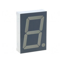 Afișaj LED 7 Segmente 38mm 1,5 Cifre Albastru | Electronic-mag.ro | Componente Electronice