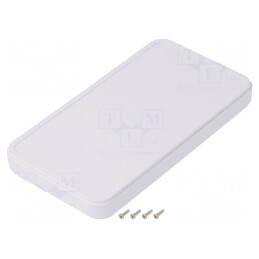 Carcasă Universală ABS Albă IP40 63x115x12mm | Electronic-mag.ro | Componente Electronice