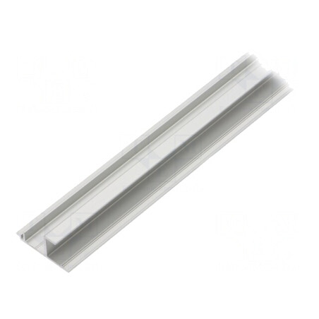 Profil Aluminiu LED 1m 10mm Natural | Electronic-mag.ro | Componente Electronice
