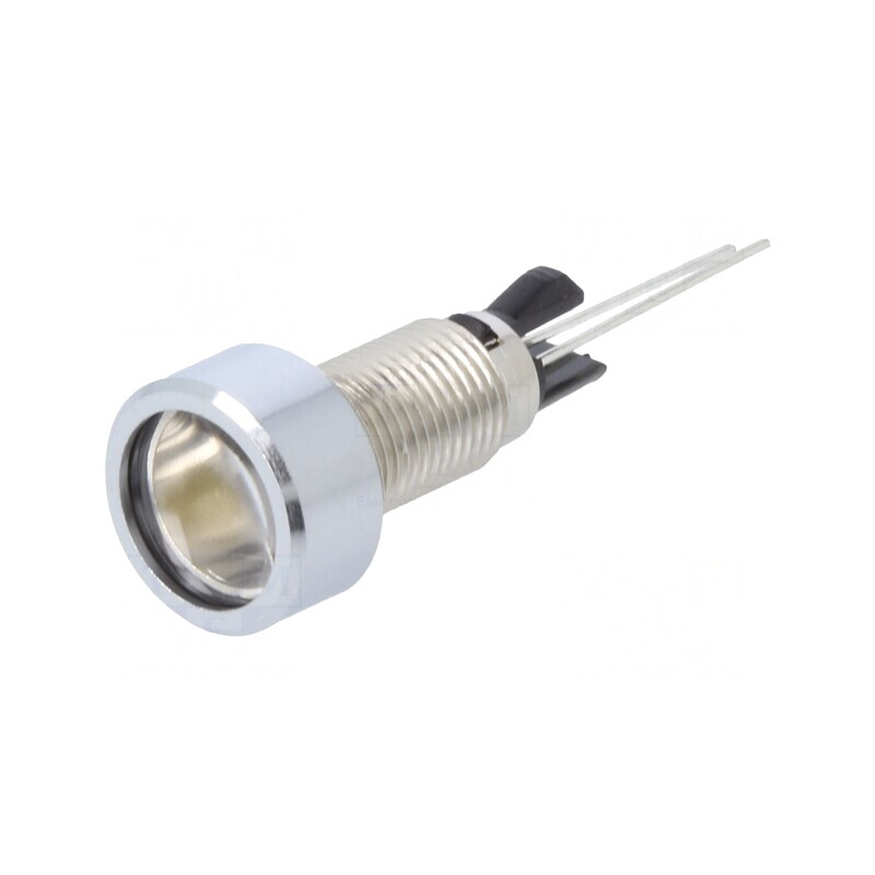 Lampă LED Galbenă Ø8mm pentru PCB | Electronic-mag.ro | Componente Electronice