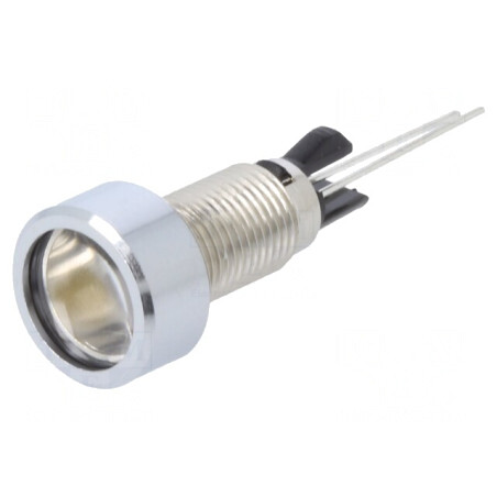 Lampă LED Galbenă Ø8mm pentru PCB | Electronic-mag.ro | Componente Electronice