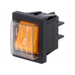 Comutator rocker ON-OFF 16A 250VAC | Electronic-mag.ro | Componente Electronice