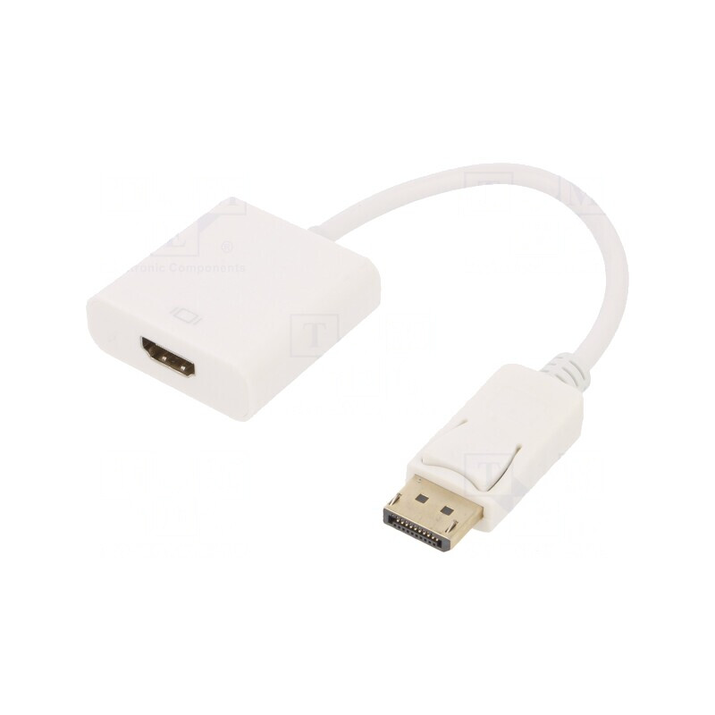 Adaptor DisplayPort la HDMI 0,1m | Electronic-mag.ro | Componente Electronice