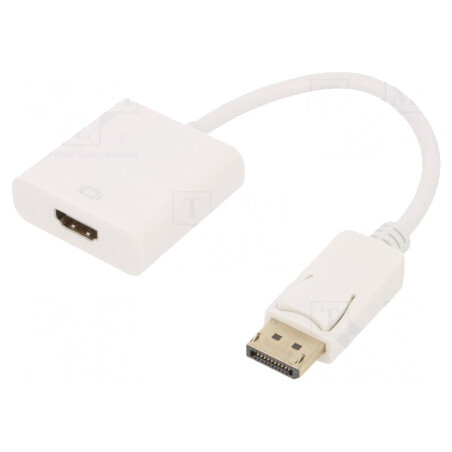Adaptor DisplayPort la HDMI 0,1m | Electronic-mag.ro | Componente Electronice