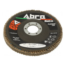 Disc de şlefuit cu lambouri 115mm 22,23mm | Electronic-mag.ro | Componente Electronice
