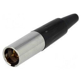 Mufă XLR Mini 3-Pin Tată pe Cablu 5A 0,5mm2