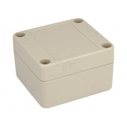 Carcasă Universală ABS Gri IP65 60x65x40mm | Electronic-mag.ro | Componente Electronice