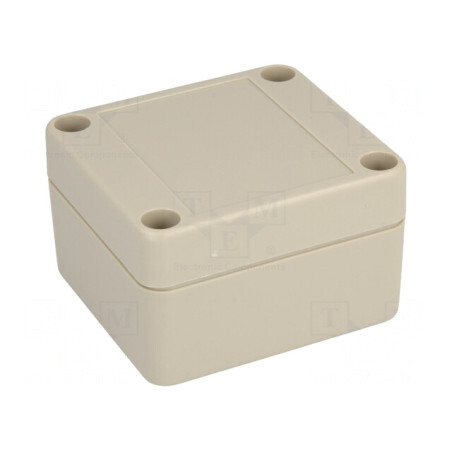 Carcasă Universală ABS Gri IP65 60x65x40mm | Electronic-mag.ro | Componente Electronice
